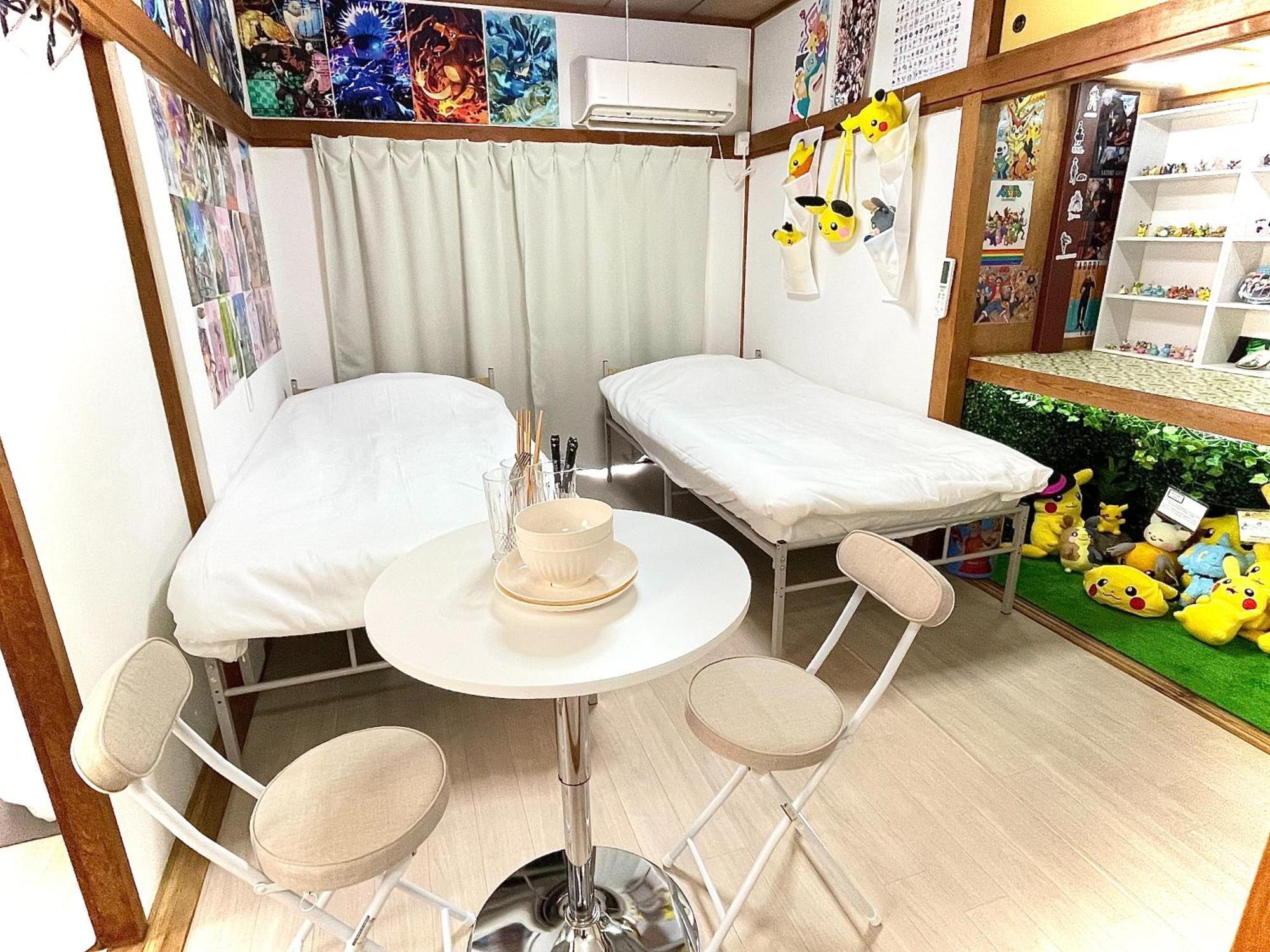 Cool Syowa Retro Style Manga&Anime Apt Sinjuku Kabukicho Tokyo Exterior photo